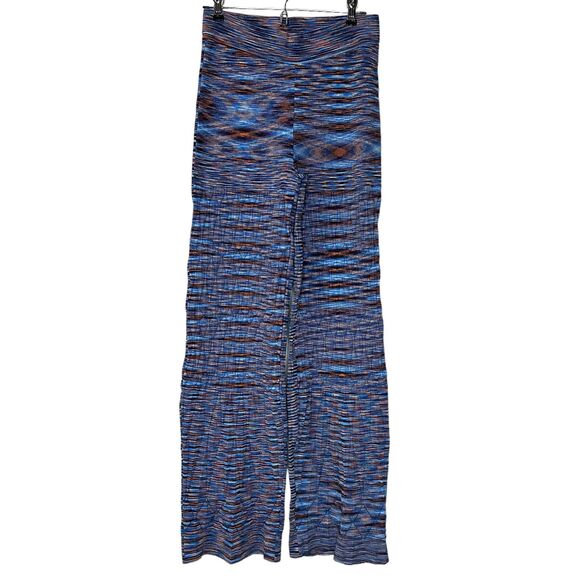 Jonathan Simkhai Georgette Space Dye Knit Pants Caicos Multicolor Women's M NWT - Picture 3 of 11